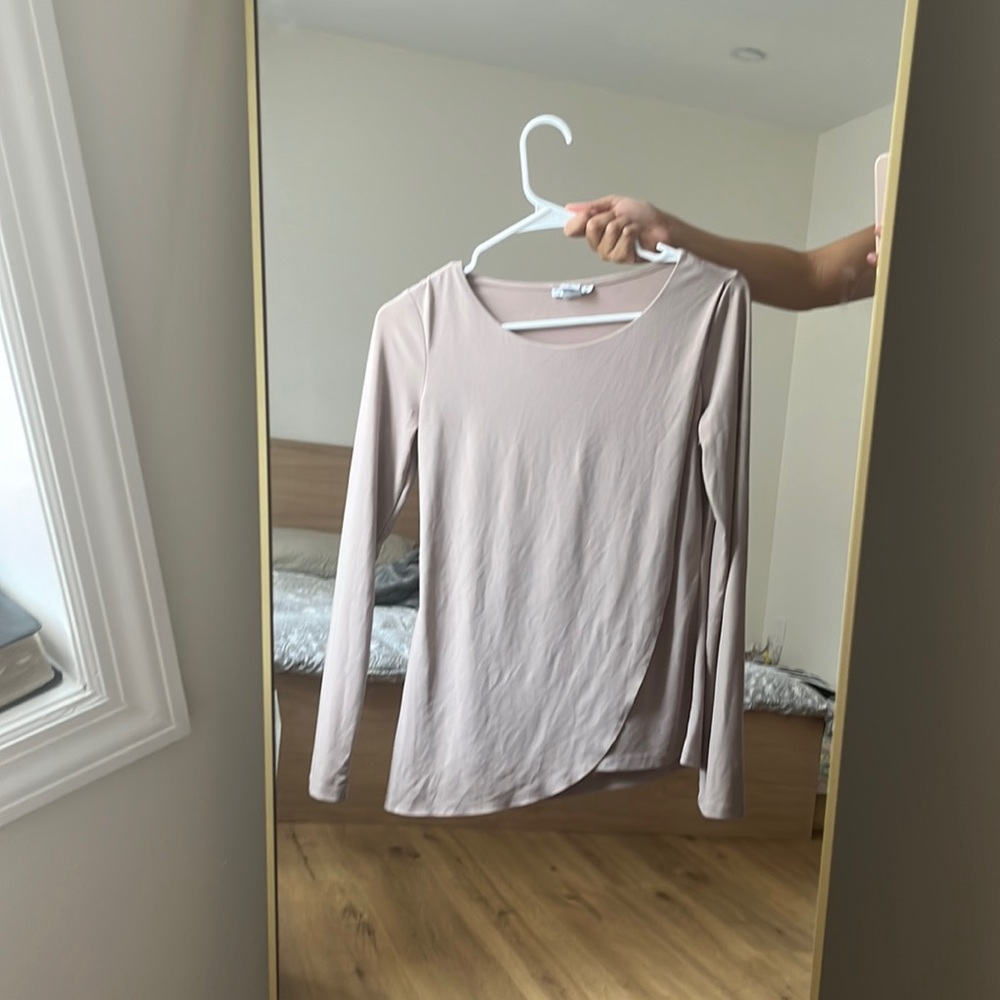 Light pink blouse